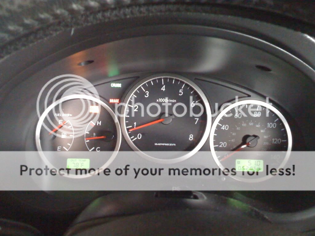 2007 Subaru Impreza Check Engine Light Cruise Control Flashing Shelly Lighting